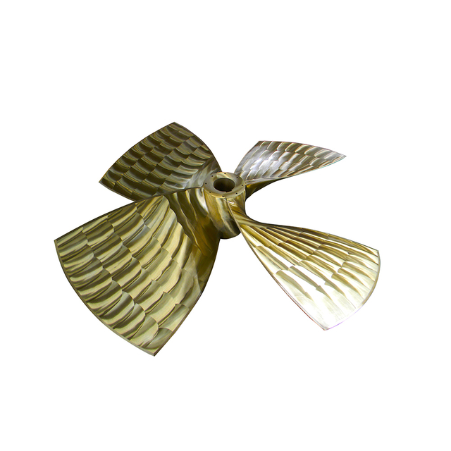 Hélice de bronce Ni-Al para buques de ingeniería de 56 m